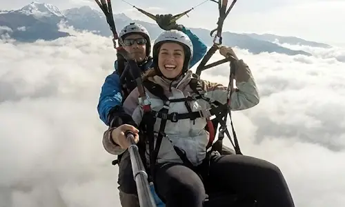Paragliding over Sacred Valley - Sam's Zipline