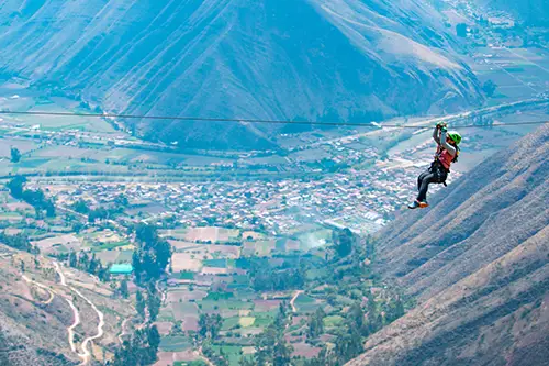 Sam's Zipline experience